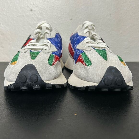 New Balance Shoe PalaceX327 unity pack Patchwork Bandana #MS327SPM Size 10 - Picture 4 of 8